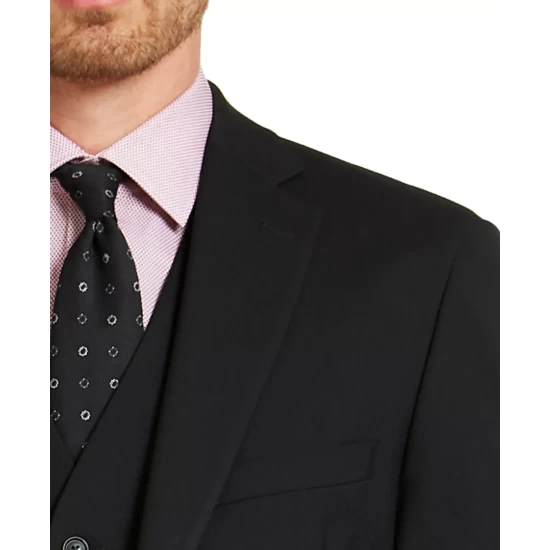 Discount π Alfani Men's Slim-Fit Stretch Solid Suit Pants, Created For Macy's Navy π - Image 2