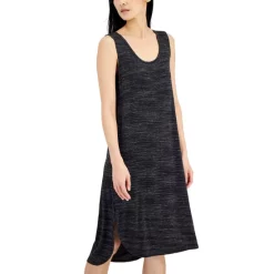 Best Pirce 🔔 Alfani 👩 Women's Printed Ruched Sleeveless Top, Created For Macy's Dotted Deep Black 🛒