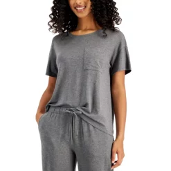 Coupon ❤️ Alfani 👩 Women's Printed V-Neck Chemise Nightgown, Created For Macy's Abstract Animal 🔔