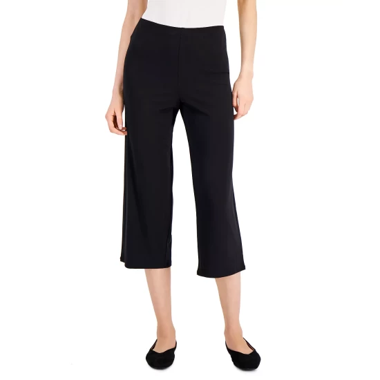 Cheap π Alfani Pull-On Culotte Pants, Created For Macy's Deep Black π - Image 4