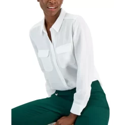 Cheapest π Alfani Gold-Tone Stone Flower Button Earrings, Created For Macy's Green π