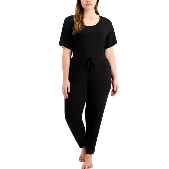 Brand new β¨ Alfani Plus Size Essentials Pajama T-Shirt, Created For Macy's Classic Black β - Image 3