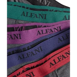 Hot Sale π Alfani Men's Slim Fit 2-Way Stretch Stain Resistant π Dress π Shirt, Created For Macy's Deep Black π