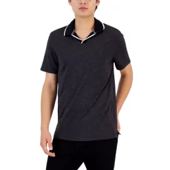 New ⭐ Alfani Men's Brushed Herringbone Dual-Pocket 👚 Shirt-Jacket, Double-Knit Sweater & Rinse Straight Fit Stretch 👖 Jeans, Created For Macy's Grey Combo ✨