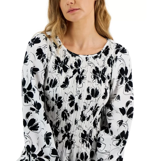 Cheap π Alfani Men's Slim Fit 2-Way Stretch Stain Resistant Houndbone Geo π Dress π Shirt, Created For Macy's Black Blue β€οΈ - Image 5