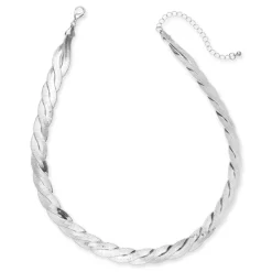 Cheap π Alfani Silver-Tone Sculptural Link Statement Ring, Created For Macy's π